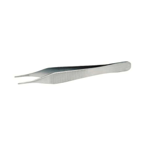 Pinza de Diseccion Adson de 12 cm sin dientes